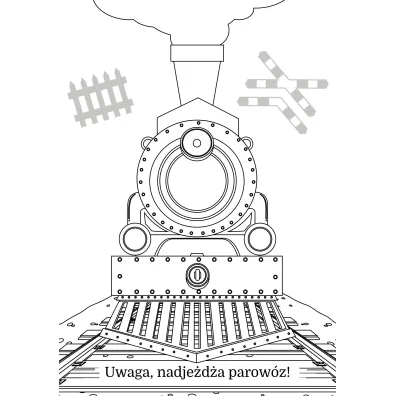 Poci�gi. Maluszkowe malowanie