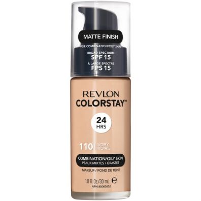Revlon ColorStay™ Makeup for Combination/Oily Skin SPF15 podkad do cery mieszanej i tustej 110 Ivory 30 ml