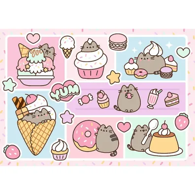 Puzzle 1000 S�odki Pusheen TREFL