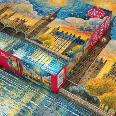 Puzzle 1000 el. Impressionist Sky over London CherryPazzi