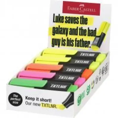 Faber-Castell Minidisplay zakre�lacz mini txtlnr kol. neonowe 10 szt.