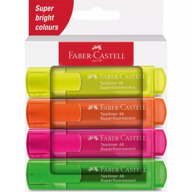 Faber-Castell Zakre�lacz neonowy 4 szt.
