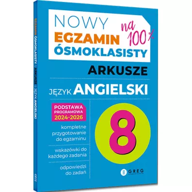 Nowy Egzamin smoklasisty - arkusze - jzyk angielski - 2024-2026