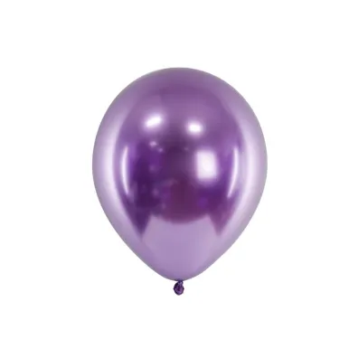 PartyDeco Balony Glossy 30cm, fiolet: 1op./50szt.