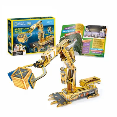 Puzzle 3D National Geographic - Robotyczne rami� hydrauliczne Dante