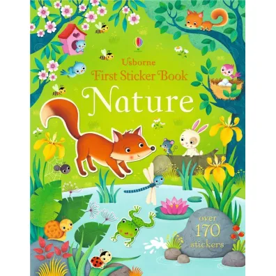 First Sticker Book. Nature wer. angielska - Federica Iossa, Felicity Brooks