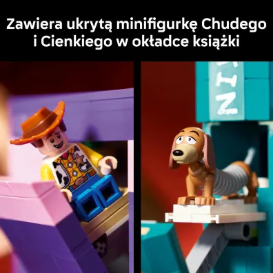 LEGO Disney Pixar Toy Story Cienki — podp�rki pod ksi��ki 43301