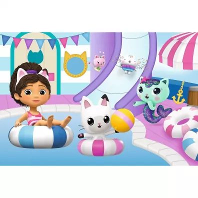 Puzzle 60 el. Gabby na basenie 17393 Trefl