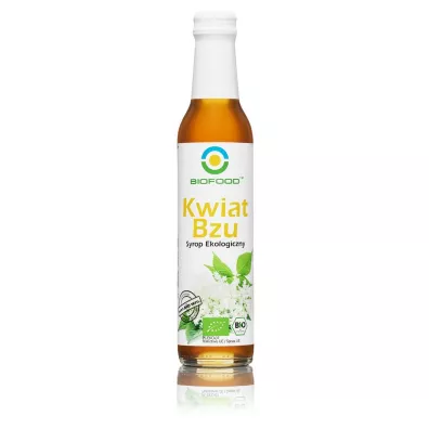 Bio Food Syrop z kwiatw czarnego bzu 250 ml Bio