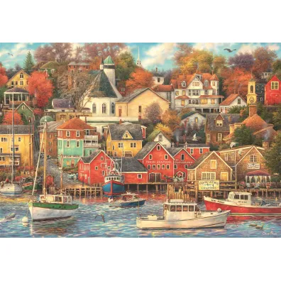 Puzzle 1500 el. High Quality Collection. Good Times Harbor Clementoni