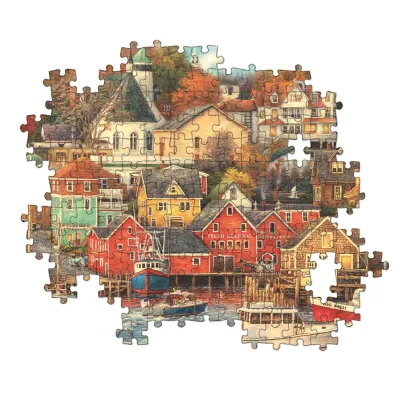 Puzzle 1500 el. High Quality Collection. Good Times Harbor Clementoni