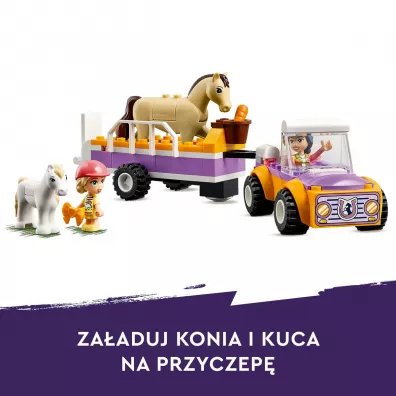 LEGO Friends Przyczepka dla konia i kucyka 42634