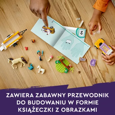 LEGO Friends Przyczepka dla konia i kucyka 42634