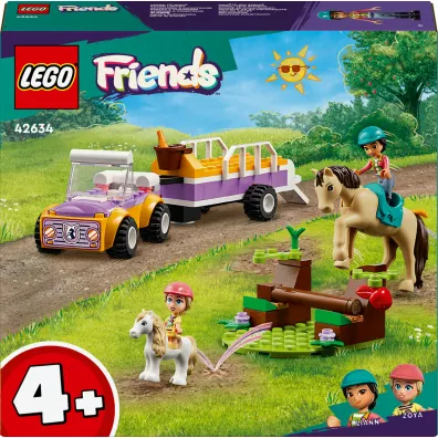 LEGO Friends Przyczepka dla konia i kucyka 42634