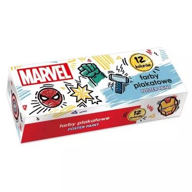 Beniamin Farby plakatowe Avengers 20ml 12 kolor�w