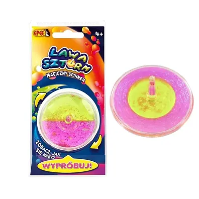 Magiczny spinner Lawa Sztorm r�owo-zielony Epee