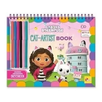 Koci Domek Gabi Gab-Tastic Coloring Book