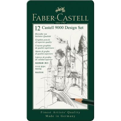 Faber-Castell Owek Castell 9000 Design 12 szt.