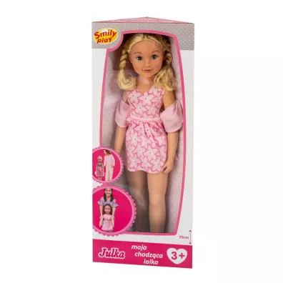 Lalka Julka chodz�ca 70cm Smily Play