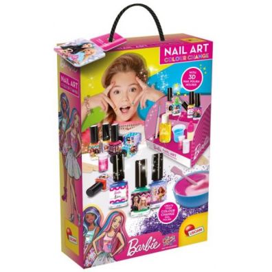 Barbie NAIL ART Stwrz lakier zmieniajcy kolor 86016 LISCIANI