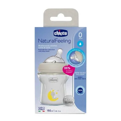Butelka szklana NaturalFeeling 150ml 0m+