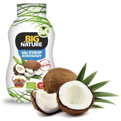 Big Nature Syrop kokosowy 670 g Bio