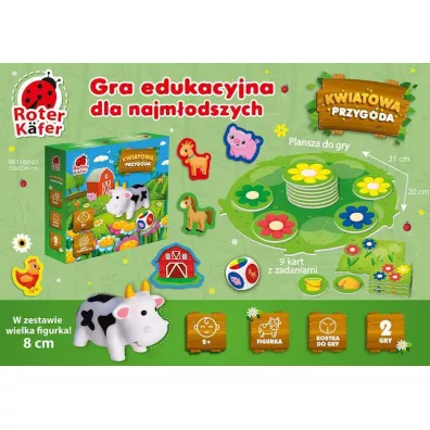Gra edukacyjna Kwiatowa przygoda Roter Kafer
