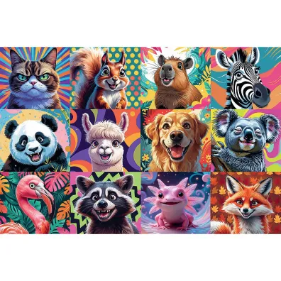 Puzzle 300 el. Zabawna wie� Trefl