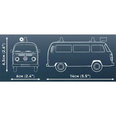Action Town. Stra� Po�arna Volkswagen T2b Feuerwehr