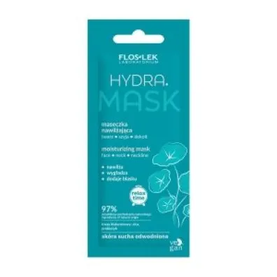 Floslek Hydra Relax Time Maseczka nawil�aj�ca na twarz, szyj� i dekolt 6 ml