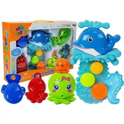 Zestaw do k�pieli zwierz�ta morskie LeanToys