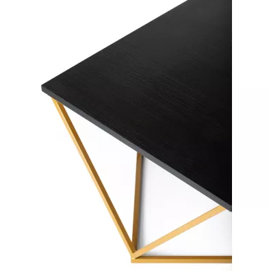 HowHomely Stolik kawowy Curved 60 cm