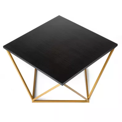 HowHomely Stolik kawowy Curved 60 cm