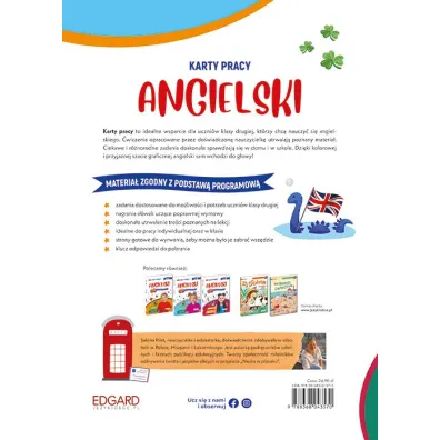 Angielski. Klasa 2. Karty pracy