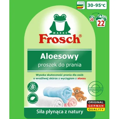 Frosch Aloesowy proszek do prania tkanin 1.5 kg