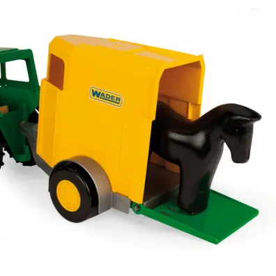 Color Cars Traktor z przyczep na konia Wader