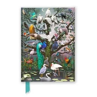 Flame Tree Notatnik A5 Ptactwo Anna Stead linia