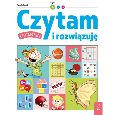 Ksi��ko�ercy. Czytam i rozwi�zuj�. Poziom 1. Tom 3. Sport