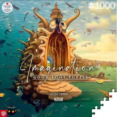 Puzzle 1000 el. Jacek Yerka Port / Harbor Good Loot