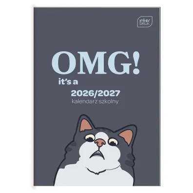 Interdruk Kalendarz szkolny 2026/27 B6 Funny Cat