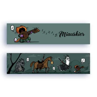 Molom Zak�adka kartonowa - Miauskier