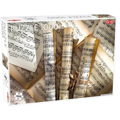Puzzle 1000 el. Scrolls of sheet music Tactic