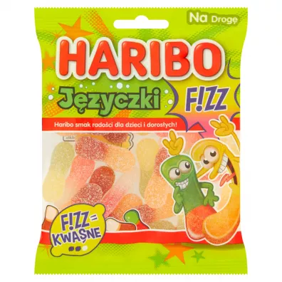 Haribo Fizz J�zyczki �elki o smaku owocowym 100 g