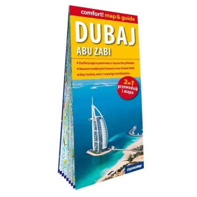 comfort!map&guide XL Dubaj, Abu Zabi 2w1 1:1 550 000