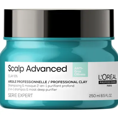 LOreal Professionnel Maska do w�os�w z glink� do sk�ry g�owy 250 ml