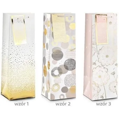 Pan Dragon Torba prezentowa �lub Gold mix 23x18x10cm