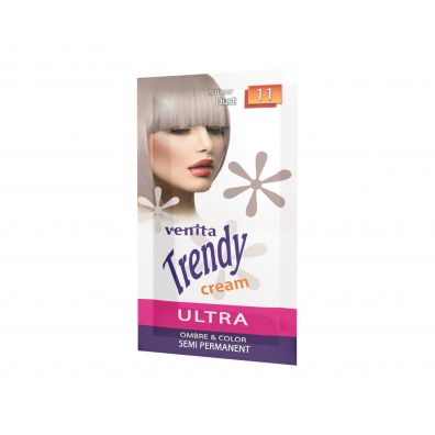 Venita Trendy Cream Ultra krem do koloryzacji wosw 11 Silver Dust 35 ml