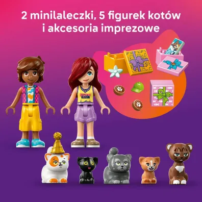 LEGO Friends Kocie przyj�cie urodzinowe i domek na drzewie 42666