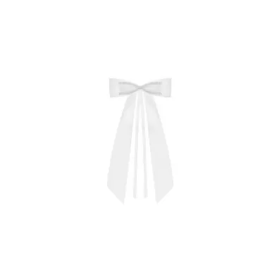 PartyDeco Kokardy z muszk� bia�e 14cm