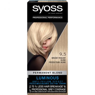 Syoss Permanent Blond farba do wosw trwale koloryzujca 95 Mrony Perowy Blond
